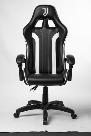Ігрове крісло Qubick Juventus until end Standard Білий / Чорний