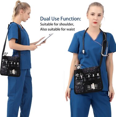 Медичний пояс-органайзер YOURUIMEI, поясна сумка для медсестер, для роботи, практична сумка на стегно для медсестер, HuiXin, 11,8