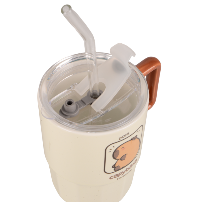 Чашка 400 мл Capybara Time LED