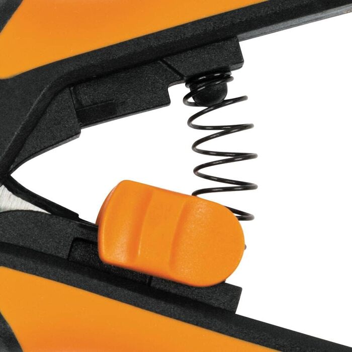 Садові ножиці Fiskars Microtip SP13, довжина 21,5 см, високоякісні сталеві леза/пластикова ручка, чорний/помаранчевий, суцільний, 1051600