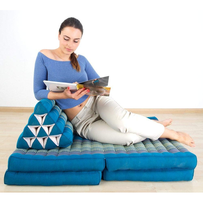 Стійкий розкладний матрац livasia з капоку - 200x80x8 см - гостьовий матрац, складний матрац для фургонів, екологічний килимок для йоги, складне гостьове ліжко, шезлонг для саду та балкону (чорний/слони)