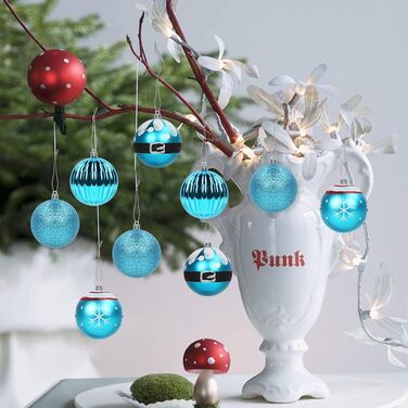 Набір різдвяних кульок 16 предметів сині Bluelves