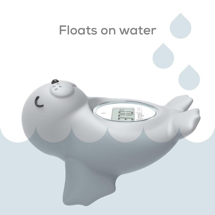 Дитячий термометр Angelcare Happy Seal, сірий