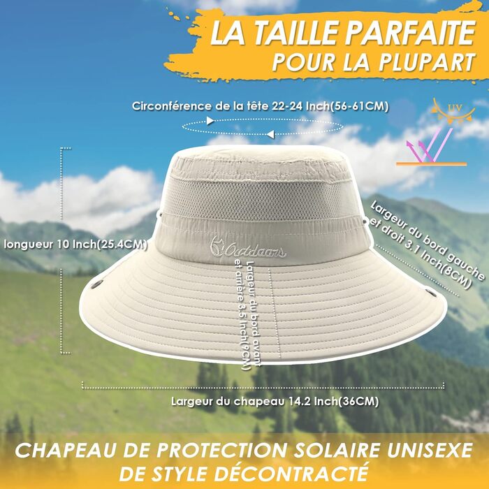 Жіноча сонцезахисна шапка, літня, для походів, жіноча кепка із захистом від ультрафіолету, складна сітка, з широкими полями, для сафарі-риболовлі, один розмір B - без отвору для хвоста - бежева