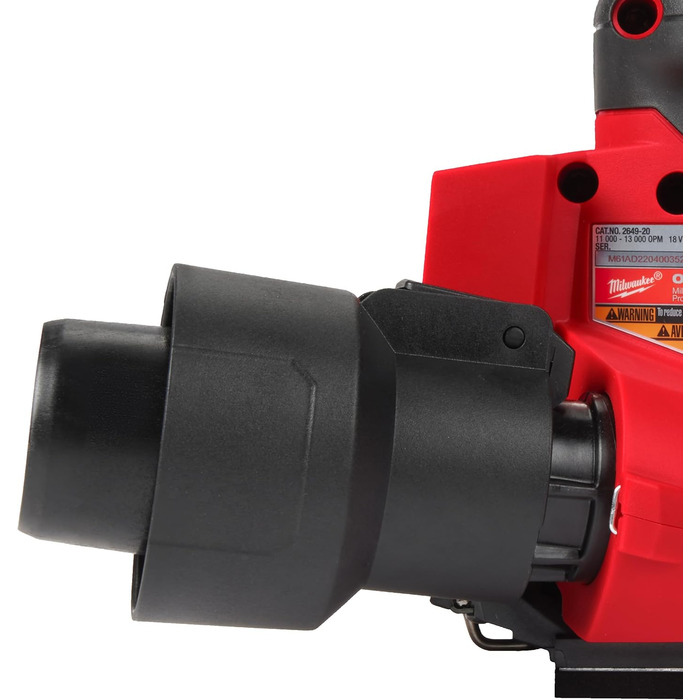 Акумуляторна ексцентрикова шліфувальна машина Milwaukee M18 BQSS-502B з універсальним кріпленням на липучці, 4933479967, 18В