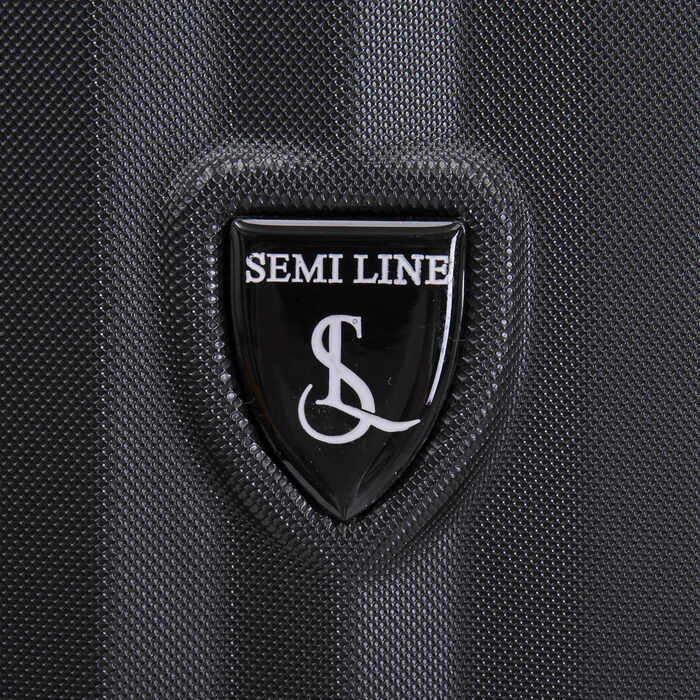 Валіза Semi Line 24' (M) Black (T5854-2)