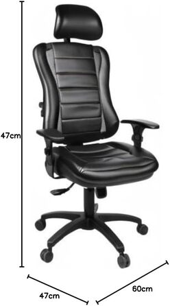 Обертове крісло Topstar HE30PS100 шт. Head Point Black Modern