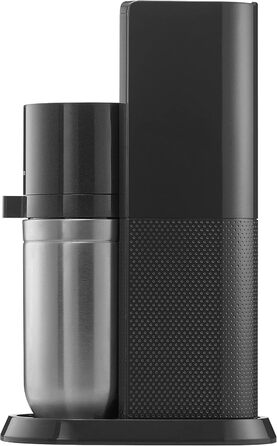 Пакет SodaStream Soda maker DUO з циліндром CO2 Quick-Connect, 2 шт. скляною пляшкою 1 л і пластиковою пляшкою 1 л, яку можна мити в посудомийній машині, висота 44 см, колір титан