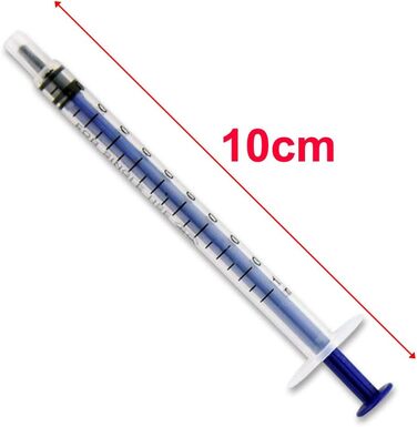 Формований пластиковий шприц обємом 300 мл з трубкою довжиною 1 м і 20 мл/10 мл кожен від /5 мл до 2 шт./1 мл до 6 шт. для відсмоктування рідини для вимірювання поживних речовин у гідропоніці