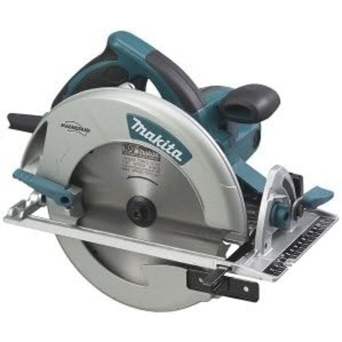 Циркулярна пила Makita 5008 MGJ 1800 Вт 210 мм в корпусі Makpac чорний, синій, сріблястий 240 Вольт одинарна