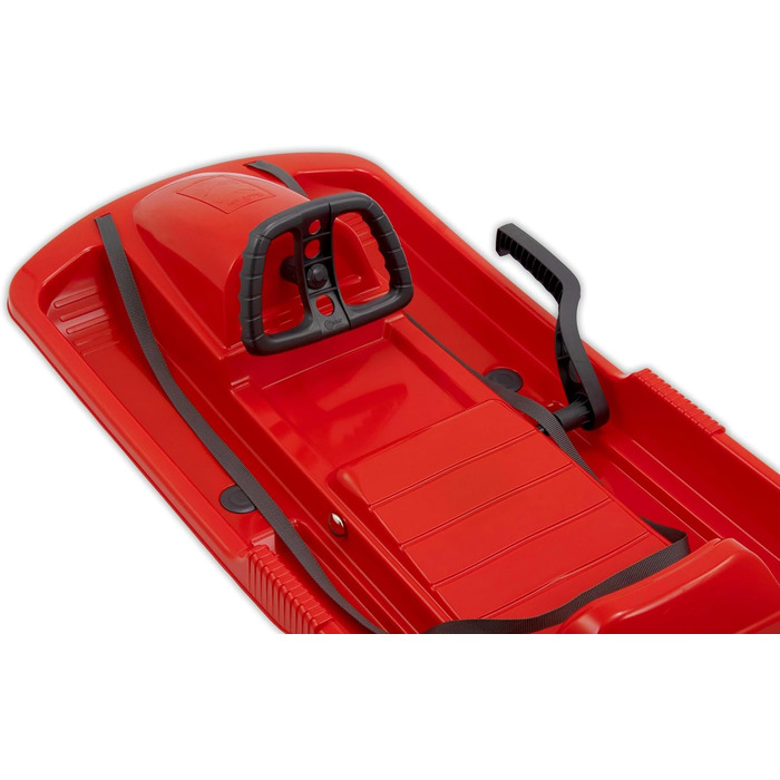 Снігохід KHW Snow Fox, кермовий, TÜV-тестований, червоний