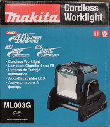 Акумуляторний світлодіодний прожектор Makita ML003G макс. 18В-40В (без акумулятора та зарядного пристрою), макс.