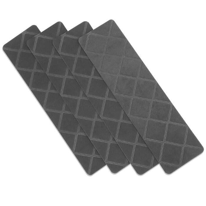 И самоклеючі сходинки 30x8 дюймів ПВХ протиковзкі сходинки критий нековзний килимок для сходів для дітей та домашніх тварин, 4 шт.