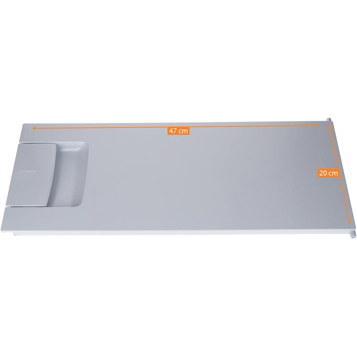 Дверцята морозильної камери DL-pro для Bosch Siemens Neff 447344 00447344, білі з ущільнювачем та ручкою