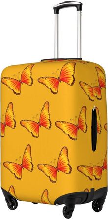 Чохол для валізи Чарівний метелик еластичний, що прається, захист для подорожей та роботи (для валіз розміром 45,7 - 81,3 см), чорний, середній розмір