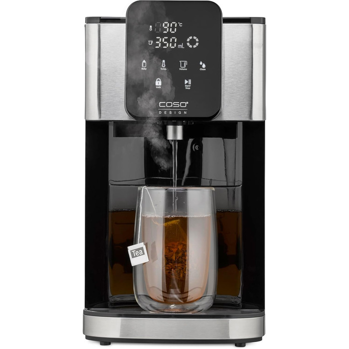 Турбодиспенсер гарячої води, гаряча вода за кілька секунд (40-100C), 2600 Вт, дуже великий 4-літровий резервуар для води, кнопка прямого вибору дитячого харчування (37C), енергозберігаючий одинарний, 1660 -