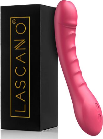 Вібратор Lascano G-Spot Фалоімітатор з 12 режимами вібрації Секс-іграшки для жінок Реалістичний фалоімітатор вібратор тихий Стимуляція клітора Секс-іграшки Пари