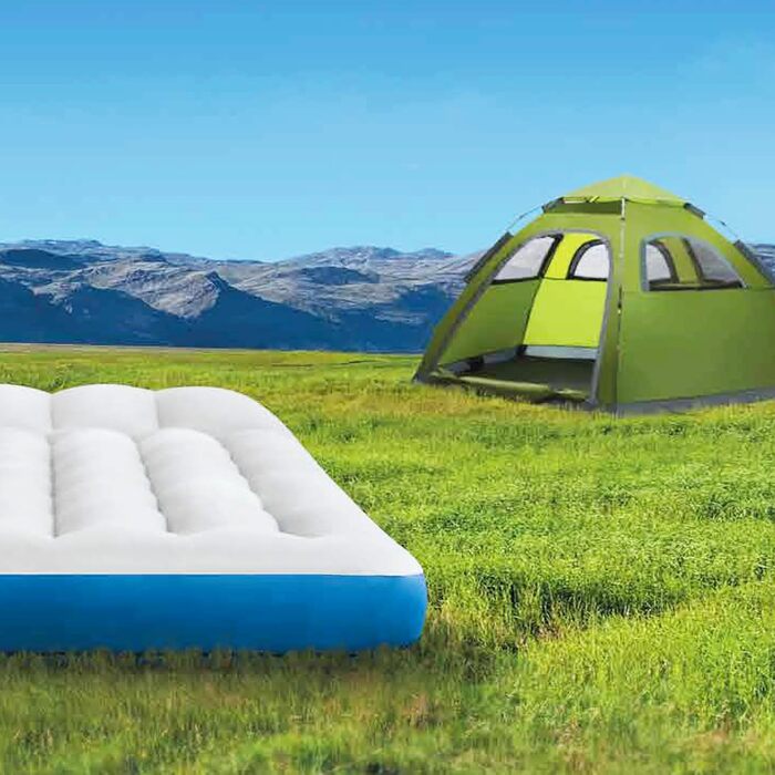 Надувний матрац Intex Camping 72x189x15 см (упаковка з 2 шт.) одномісний
