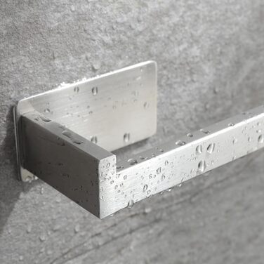 Тримач для туалетного рушника / тримач для туалетного рушника Без свердління, Самоклеючий тримач для туалетного рушника з нержавію