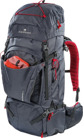 Рюкзак туристичний Ferrino Overland 65+10L Dark Grey (75671HCC)