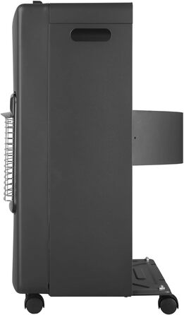 Складаний газовий обігрівач White by Brigros DA-201, інфрачервоний, п&39єзорозпал, підходить для зрідженого газу/бутану/пропану, відділення для газового балона до 15 кг, система ODS, 4200 Вт, чорний