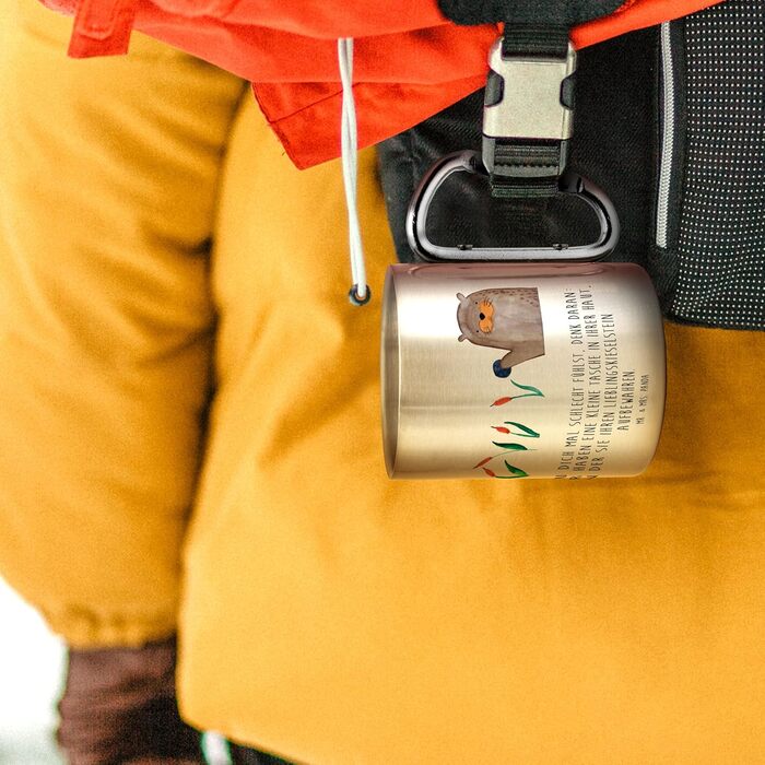 Термокружка з каменю &quotМістер і місіс Панда&quot - подарунок, цікаві факти, кухоль для пиття з нержавіючої сталі, морська видра, ізольована кружка, термокружка з нержавіючої сталі, цікаві факти, рослини, термокружка, кухоль для чаю