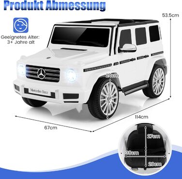 Електромобіль для дітей, дитячий автомобіль електричний з пультом дистанційного керування клаксоном музикою світлодіодними вогнями