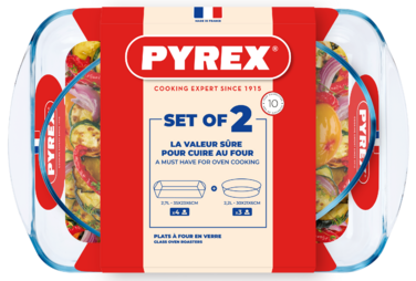 Набір форм для запікання Pyrex, 2 предмети (7092332)