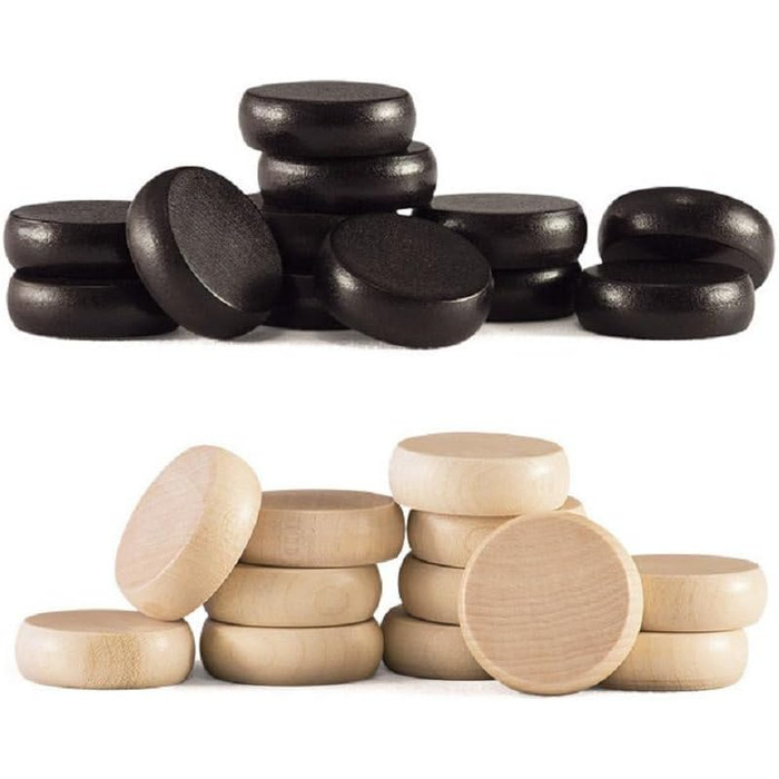 Набір дисків Crokinole (12 синіх, 12 червоних плюс 2 запасні)