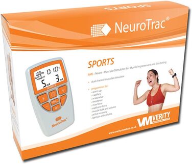 NeuroTrac Sport цифровий двоканальний стимулятор