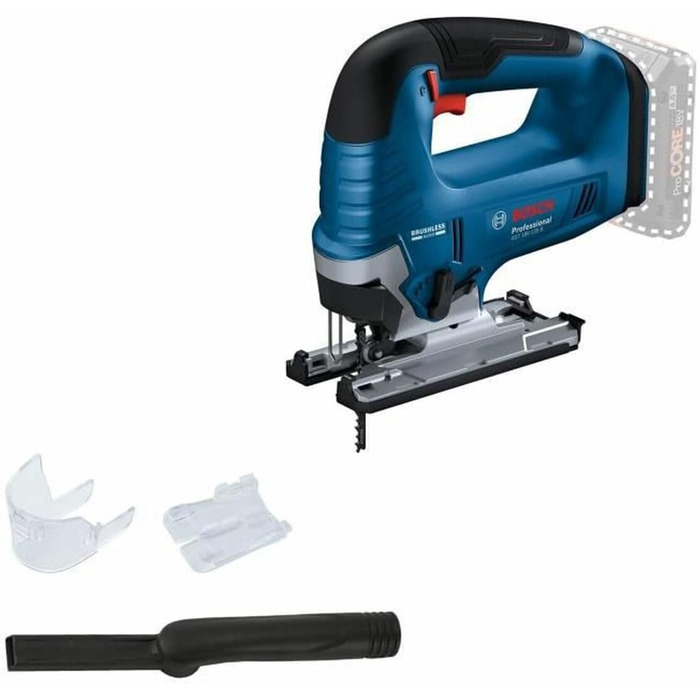 Акумуляторний лобзик Bosch Professional 18V System GST 18V-125 B (з ручкою-баранчиком, похиле пиляння під кутом до 45, 1 пиляльне