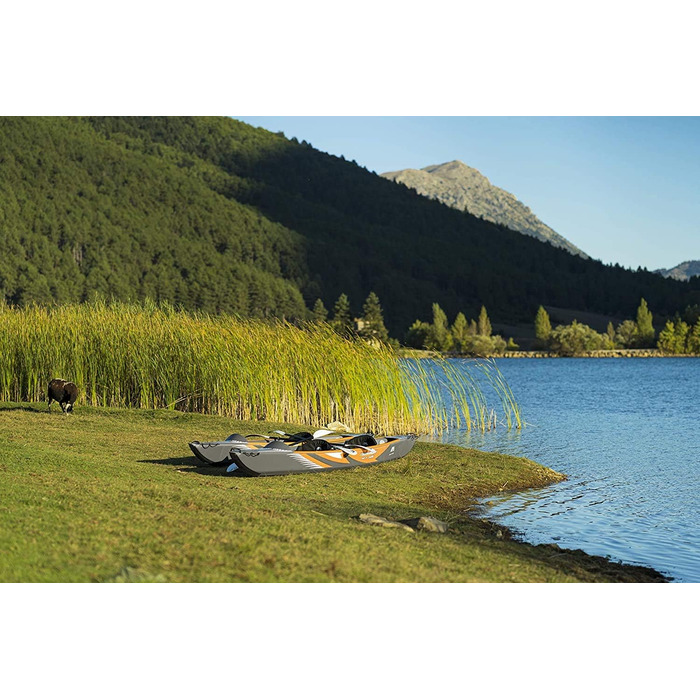 Надувний каяк Aqua Marina Tomahawk Kayak для 2 осіб з 2 веслами 440 см