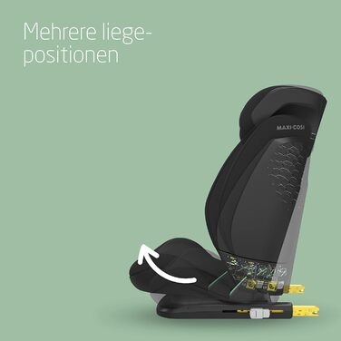 Дитяче автокрісло Maxi-Cosi RodiFix S i-Size, 100-150 см, 3,5-12 років, дитяче автокрісло, 3 положення нахилу, регульована висота/