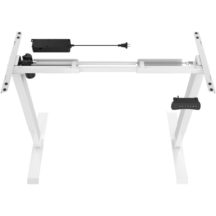 Каркас столу Ергономічний Офіс Стіл з регульованою висотою Каркас столу Основа Білий Aurelio Функція пам&39яті 3 положень Домашній офіс Електричний