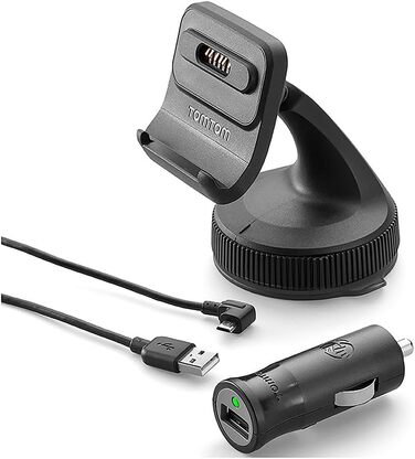 Навігаційний навігатор TomTom Car Navi GO 620-6 дюймів, оновлення через WiFi, оновлення карт світу, уникнення заторів завдяки TomTom Traffic через смартфон (відновлений) 6 дюймів