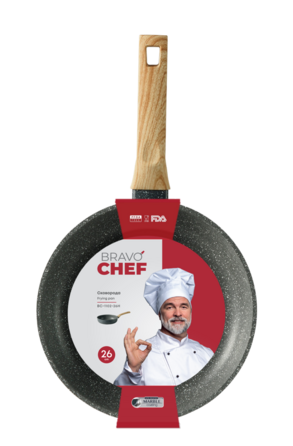 Сковорода Bravo Chef глибока 26 см (7133020)