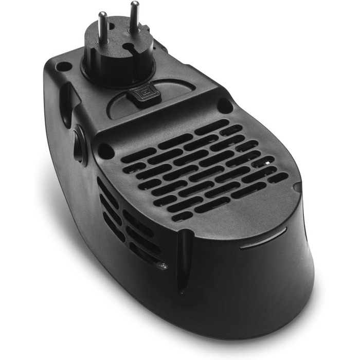 Підключається до мережі вентилятор-обігрівач TROTEC TFC 2 E потужність нагріву 500 Вт міні-керамічний обігрівач, для приміщень площею до 10 м / 25 м, чорний