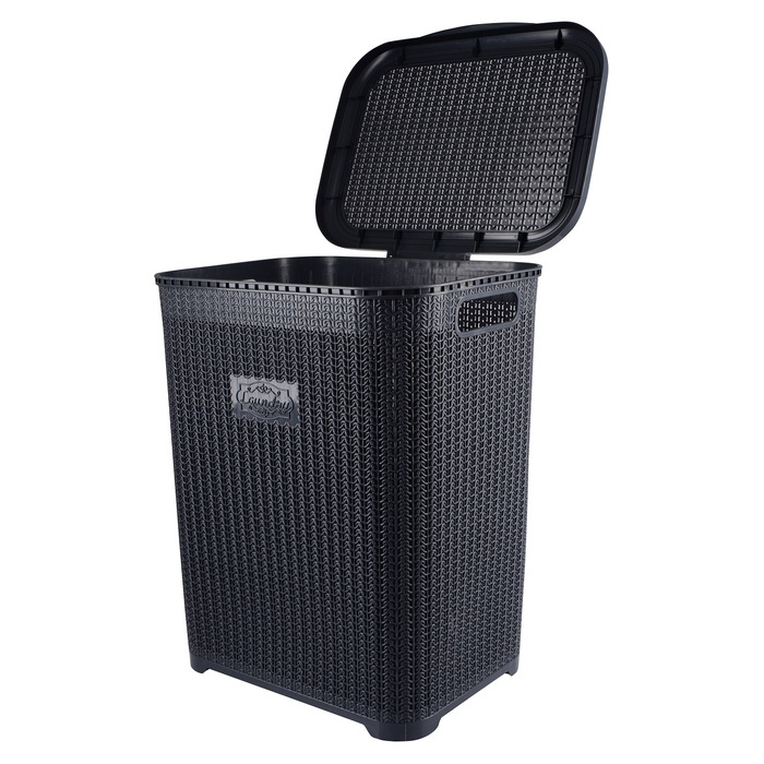 Кошик для білизни Violet House 1007 Віолетта ANTRASIT 45 л (6900275)