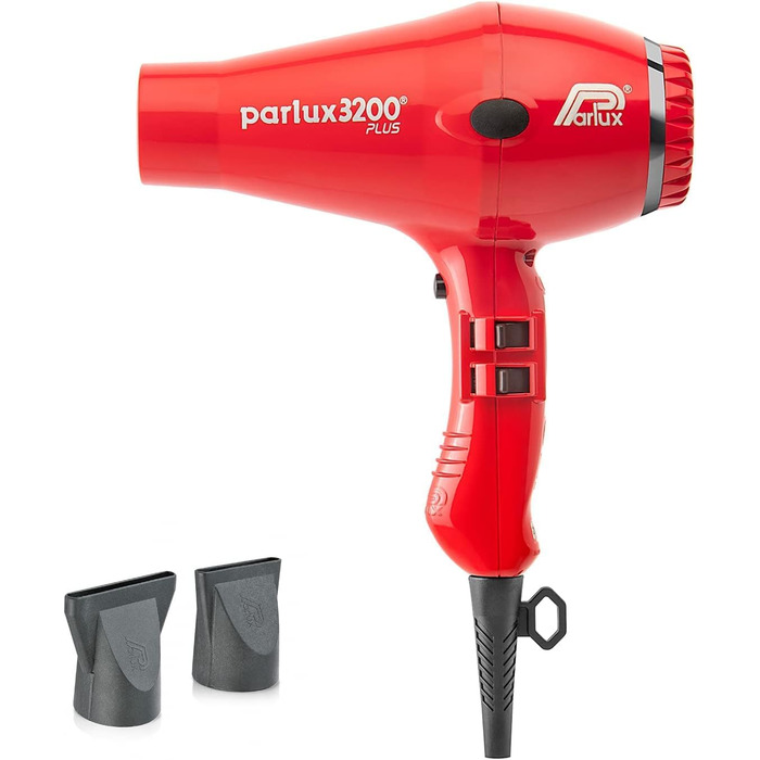 Фен Parlux 3200 Plus, червоний
