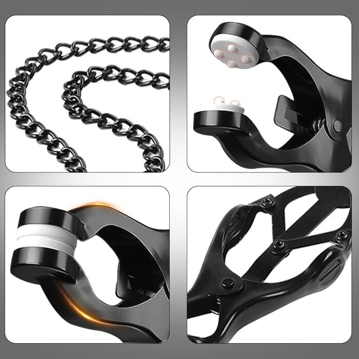 Набір для стимуляції сосків BDSMYEE, для пар: BDSM ігри та еротичні експерименти