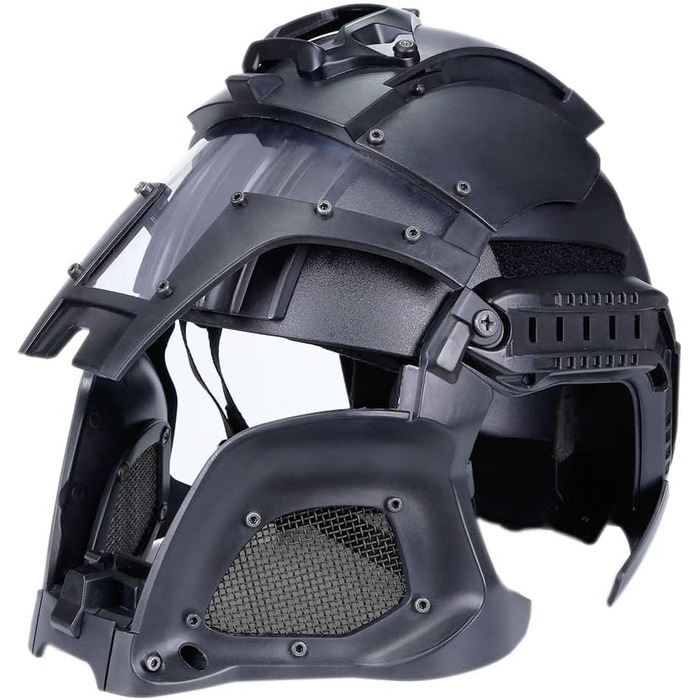 Тактичний військовий балістичний шолом бічній рейці ПНВ кожух передачі бази армійський бойовий страйкбол пейнтбол повна маска шолом CP