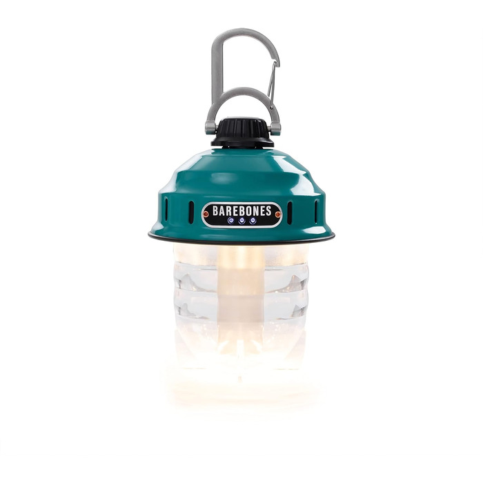 Підвісний світильник Barebones Beacon синьо-зелений акумуляторний світлодіодний підвісний світильник з регульованою яскравістю всепогодний підвісний ліхтар у вінтажному стилі для пригод на свіжому повітрі та цілорічного використання