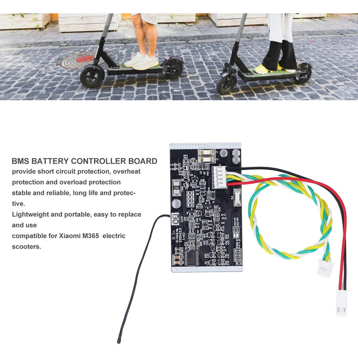 Плата контролера акумулятора BMS для електричного скутера, плата BMS для акумулятора електричного скутера, плата керування акумулятором електричного скутера, алюмінієві рюкзаки