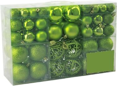 Різдвяних кульок та зірка на верхівці ялинки зеленні Geschenkestadl