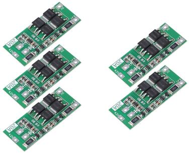 Літієва батарея захист ради BMS баланс версія, 5 шт., 2S 20A 7.4V 8.4V 18650