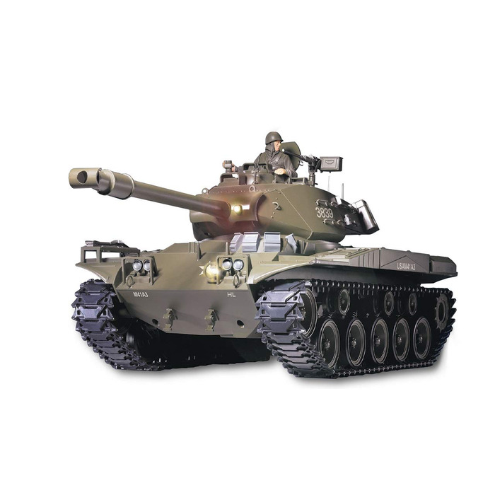 Радіокерований танк Heng Long Walker Bulldog M41, масштаб 116, з димом та звуком