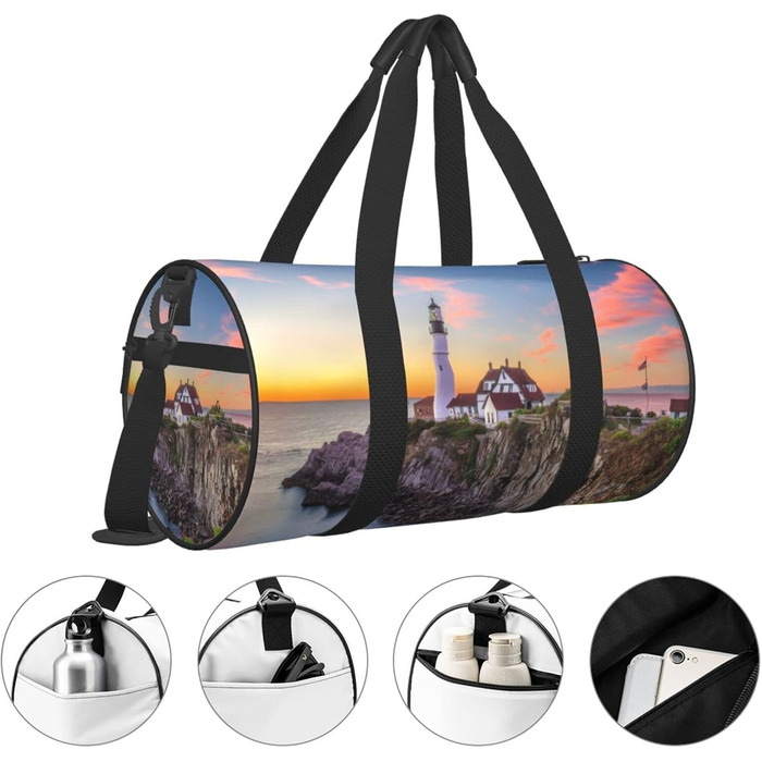 Дорожня сумка Маяк, колекція Прибережні парки, універсальна сумка-вікендер для чоловіків та жінок