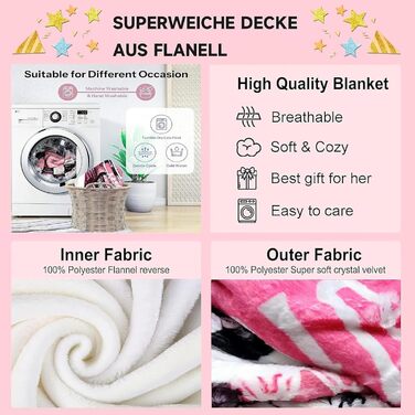 Подарунки для дівчини, м&39які ковдри, подарунки для найкращої подруги, подарунок на день народження дівчини, подарунки для жінок, дівчини, сестри на Різдво, день народження, ковдра-обіймач (Рожевий B, 200x150 см), подарунки для дівчини 150x200 см