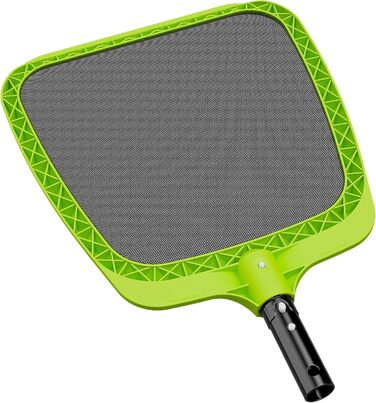 Сітка для басейну Sepetrel Skimmer Net - професійна міцна нейлонова плоска сітка з армованим каркасом для спа, ставка, басейну, очищувачів та аксесуарів (стійка не входить до комплекту)