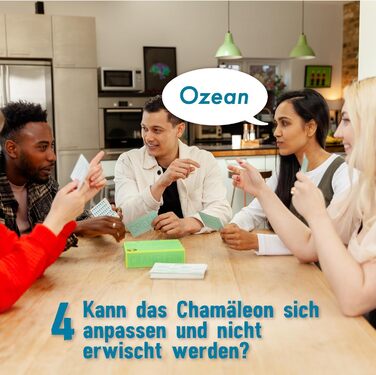 Велика картопля Хамелеон Настільна гра-блеф для сімей та вечірок Викрий зрадника Для 38 гравців віком від 14 років 15-хвилинна гра в Хамелеон (німецька версія)